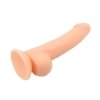 Elastyczny penis dildo na przyssawce 21,5 cm